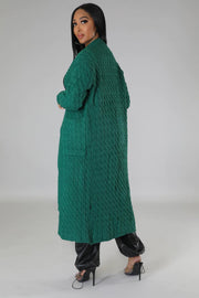 Izzy Cardigan - Green Dazzled By B