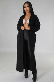 Kayla Cardigan - Black Dazzled By B