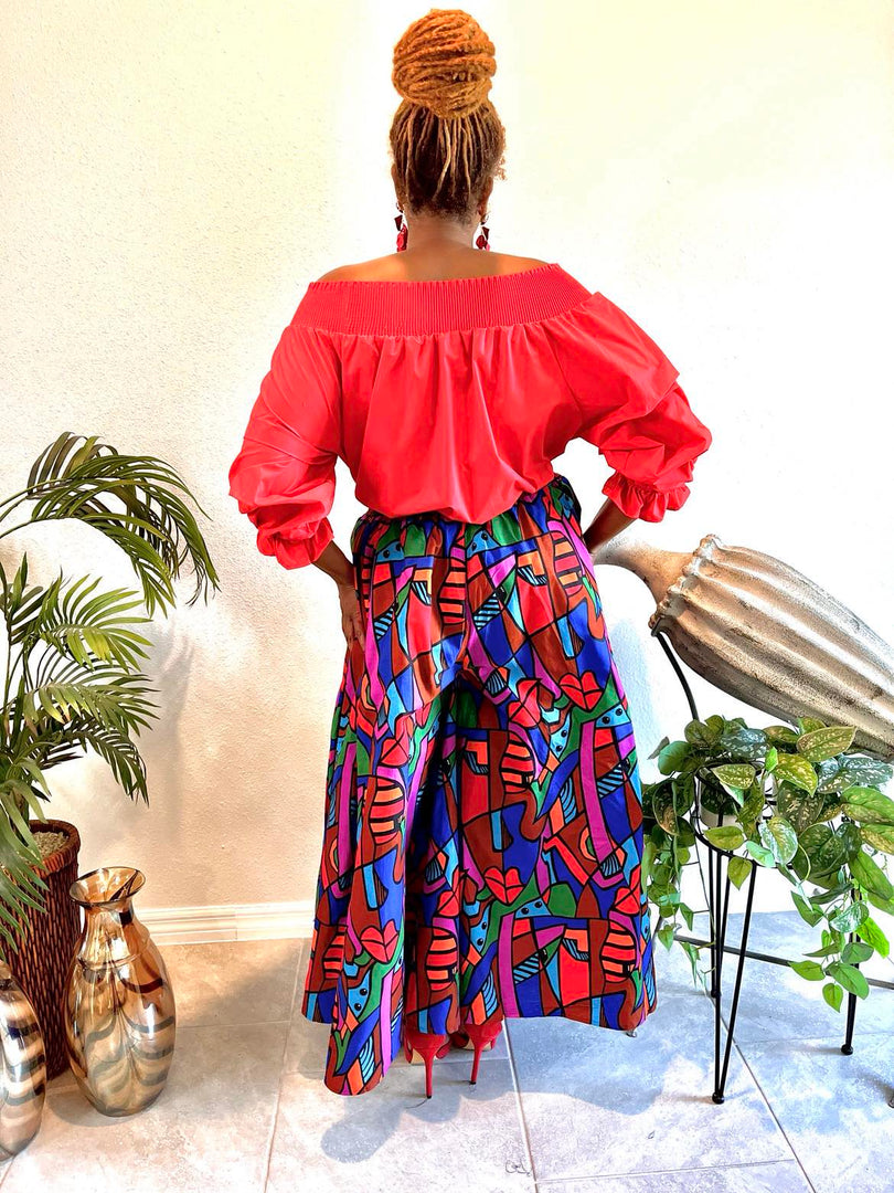 The Multi Color Pants Dazzled By B