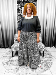 Leopard Print Palazzo Pants Dazzled By B