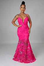 Load image into Gallery viewer, Pink Lace Fairy Dress Dazzled By B
