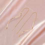 Simple S Earrings Dazzled By B