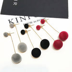 Load image into Gallery viewer, Simple Style Drop Earrings - Black Dazzled By B
