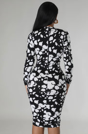 The Ruched Dress Dazzled By B