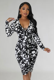 The Ruched Dress Dazzled By B