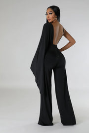 The “Fabulosity” Black Jumpsuit Dazzled By B