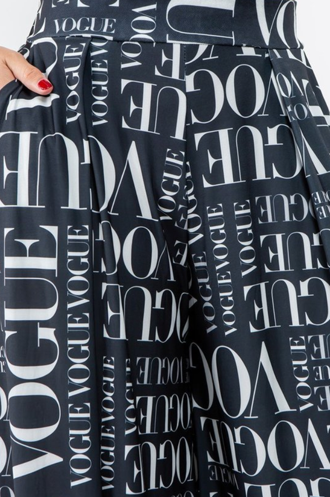 The Vogue Pants - Black Dazzled By B