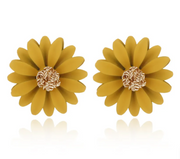 Sunflower Earrings - Yellow Dazzled By B