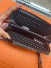 Graffiti Zipper Wallet - Black Dazzled By B