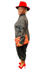 Load image into Gallery viewer, Black on Black Jumpsuit Dazzled By B
