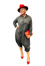 Load image into Gallery viewer, Black on Black Jumpsuit Dazzled By B

