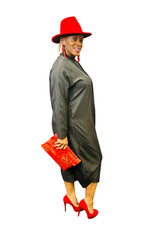 Load image into Gallery viewer, Black on Black Jumpsuit Dazzled By B
