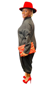 Black on Black Jumpsuit Dazzled By B