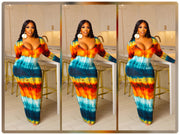 Horizon Fall Blue Dress Dazzled By B