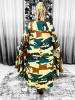 Load image into Gallery viewer, Camouflage Swing Dress Dazzled By B

