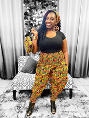 Harem Kente Design Pants Dazzled By B