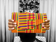 Kente Clutch Bag - Multiple Prints Available Dazzled By B