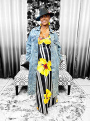 Distressed Jacket - Denim Dazzled By B