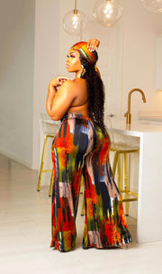 Painted On Jumpsuit Dazzled By B