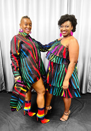 Rainbow Hi Low Tunic Dazzled By B