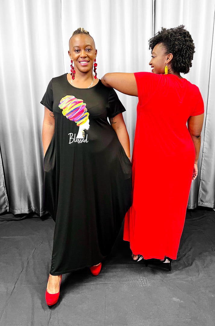 So Blessed Jersey Dress - Multiple Colors Available Dazzled By B