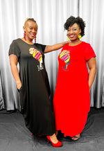 Load image into Gallery viewer, So Blessed Jersey Dress - Multiple Colors Available Dazzled By B
