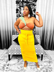 Stick to My Curves Skirt Set Dazzled By B