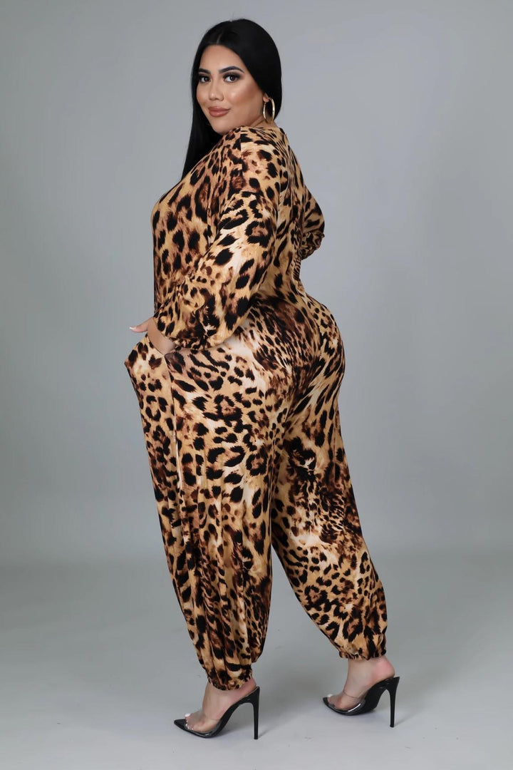 Animal Instinct Behavior Jumpsuit Dazzled By B