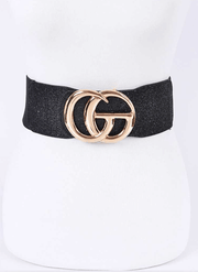 Glittered Plus Size Belt - Multiple Colors Available Dazzled By B