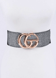 Glittered Plus Size Belt - Multiple Colors Available Dazzled By B