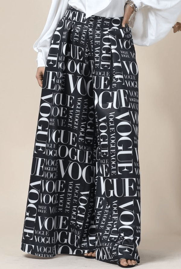 The Vogue Pants - Black Dazzled By B