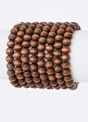 Stretch Wood Bracelet Set Dazzled By B