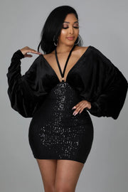 Champagne Night Dress Dazzled By B