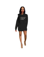 Load image into Gallery viewer, T-Shirt Dress with Hoodie - Multiple Colors Dazzled By B
