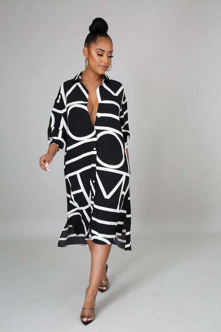 The Shirt Dress Dazzled By B