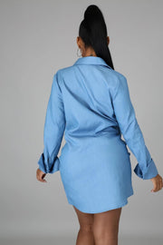 Tie Me Down Tunic Dress Dazzled By B