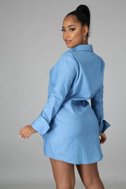 Tie Me Down Tunic Dress Dazzled By B