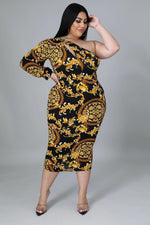 Load image into Gallery viewer, Elegancy at its best Dress Dazzled By B
