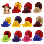 Load image into Gallery viewer, Grey/Red Fedora Dazzled By B
