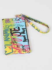 Graffiti Mini/Wristlet Bag - Multi Dazzled By B
