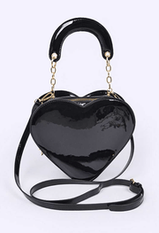 Heart Swing Clutch Bag Red Dazzled By B