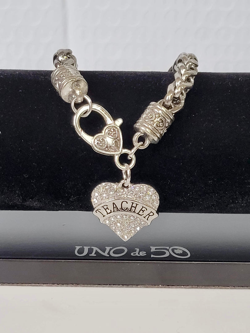 Heart Letter Bracelet Dazzled By B