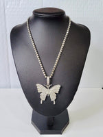 Load image into Gallery viewer, Large Butterly Necklace - Multiple Colors Available Dazzled By B
