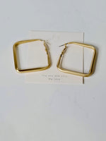 Load image into Gallery viewer, Retro Square Earrings Dazzled By B
