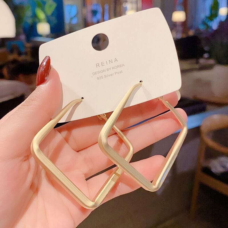 Retro Square Earrings Dazzled By B