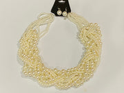 The Braided Pearl Necklace Dazzled By B