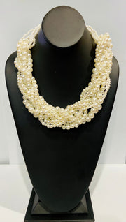The Braided Pearl Necklace Dazzled By B
