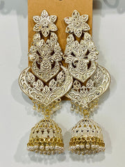 The Kamya Earrings - White Dazzled By B