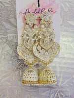 Load image into Gallery viewer, The Kamya Earrings - White Dazzled By B
