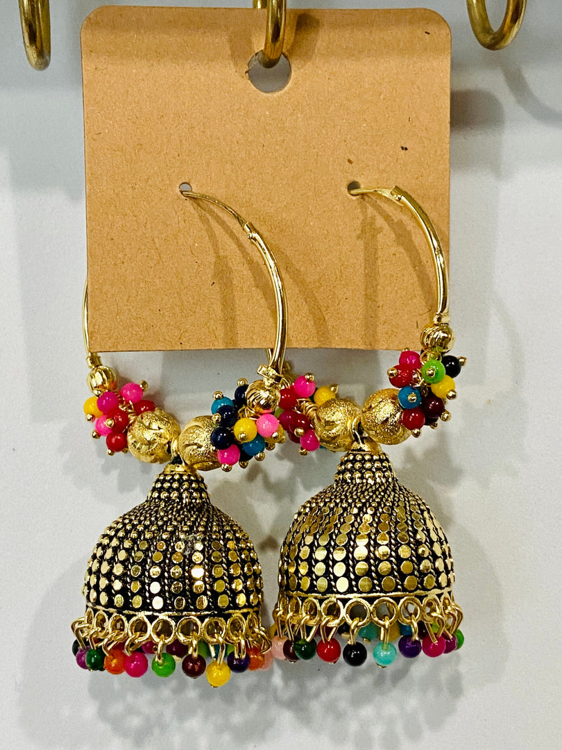 The Manya Earrings - Multi Color Dazzled By B